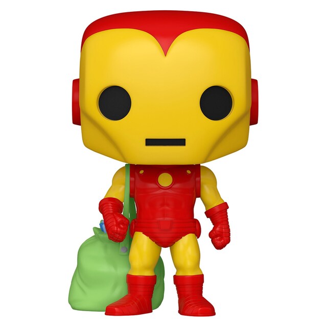 Figura Funko POP Iron Man con Bag Marvel.