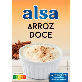 Alsa Arroz Doce embalagem 125 g