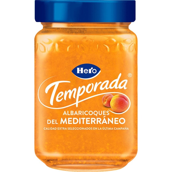 Seasonal Mediterranean apricot jam flask 350 g