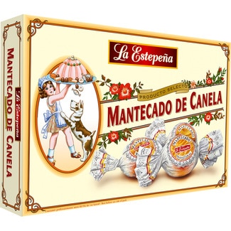 LA ESTEPEÑA cinnamon mantecado crumble cake case 515 g