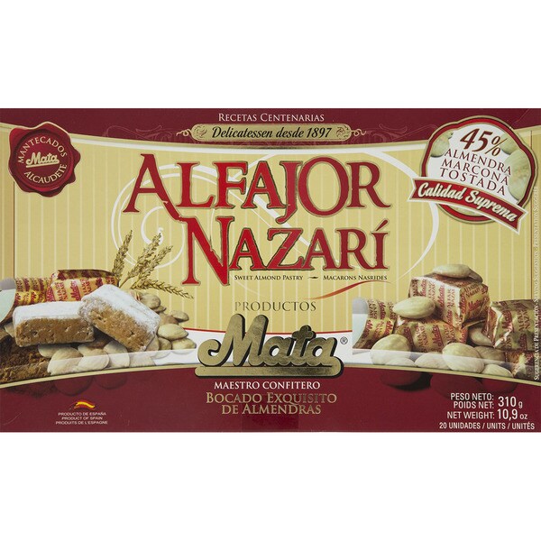 MATA alfajor nazarí estuche 310 g