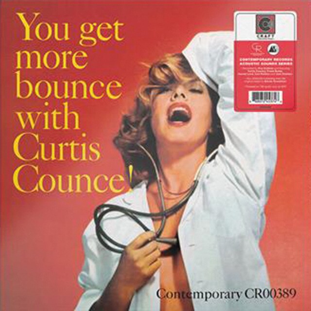 You Get More Bounce With Curtis Counce Contemporary Records Acoustic Sounds Series LPVinilo