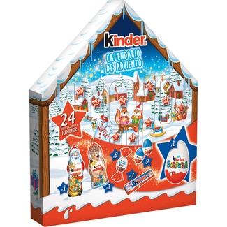 KINDER Adventskalender Weihnachtshaus (24 Schokoladenriegel) Karton 184 g