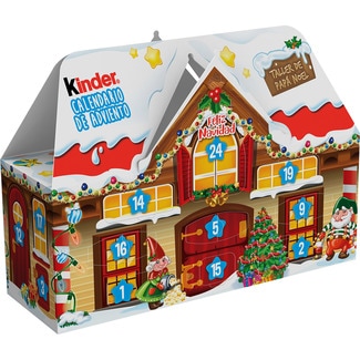 KINDER Adventskalender Werkstatt Weihnachtsmann Karton 234 g