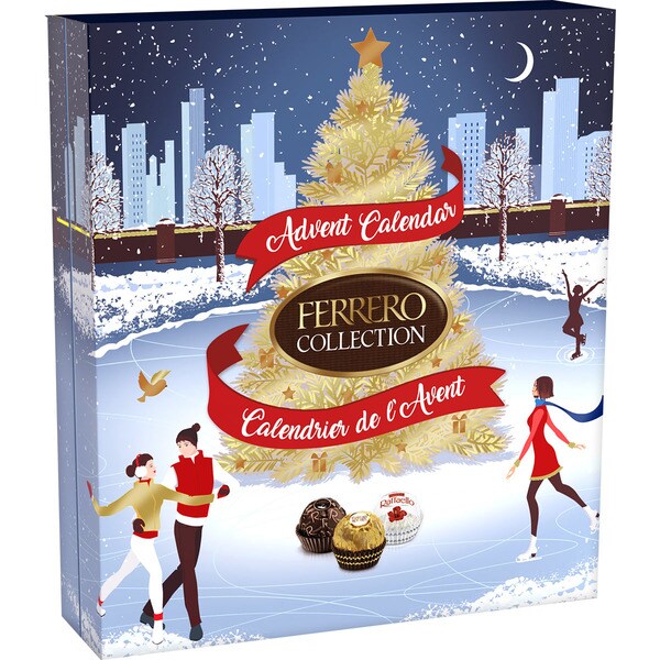 FERRERO COLLECTION calendario de Adviento con bombones estuche 714 g