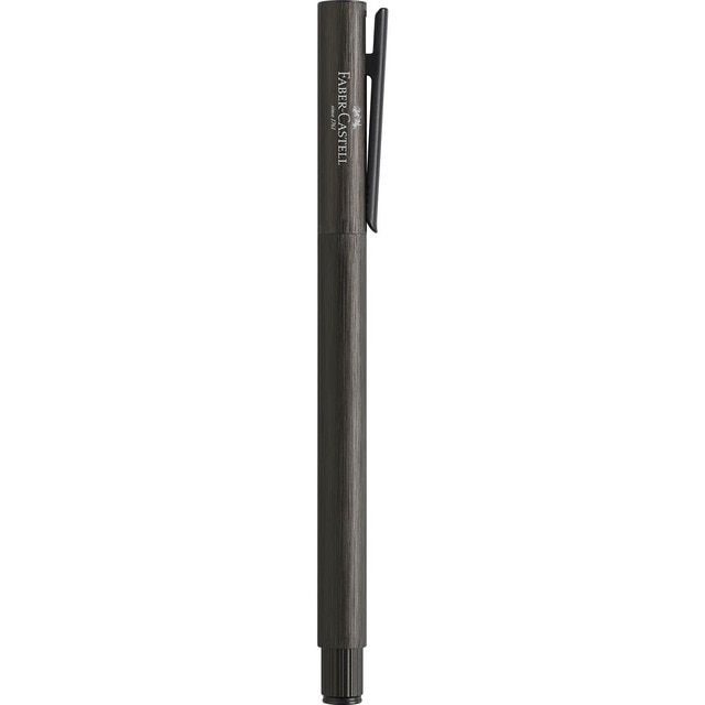 Estilográfica Neo Slim punto F Faber-Castell gun metal.