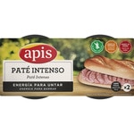 Pork liver pâté intense flavour gluten-free 2-pack tins 80 g