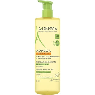 DUCRAY A-Derma Exomega aceite de ducha emoliente anti-irritación desde el nacimiento frasco 750 ml con dosficador