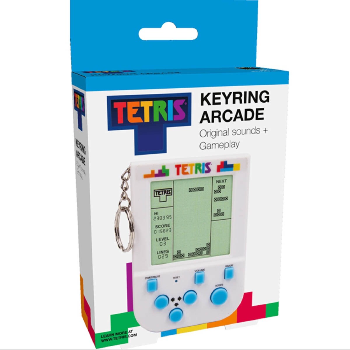 Porta-chaves Tetris Mini Arcade 3