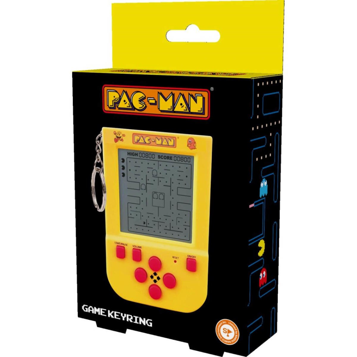 Porta-chaves Pac-Man Mini Arcade 3