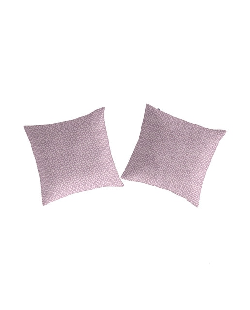 2fundas de almohada zeya 65x65 cm