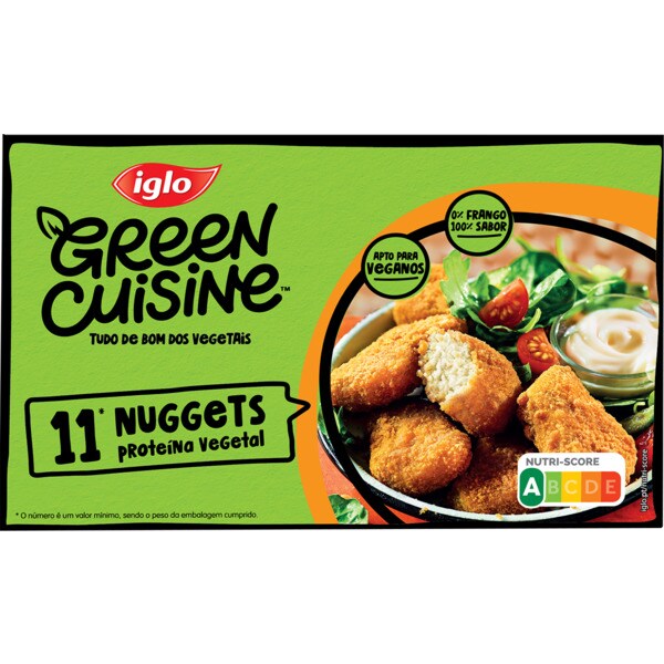 Nuggets Vegan 11 Unidades embalagem 250 g · Iglo Green Cuisine · Supermercado El Corte Inglés El