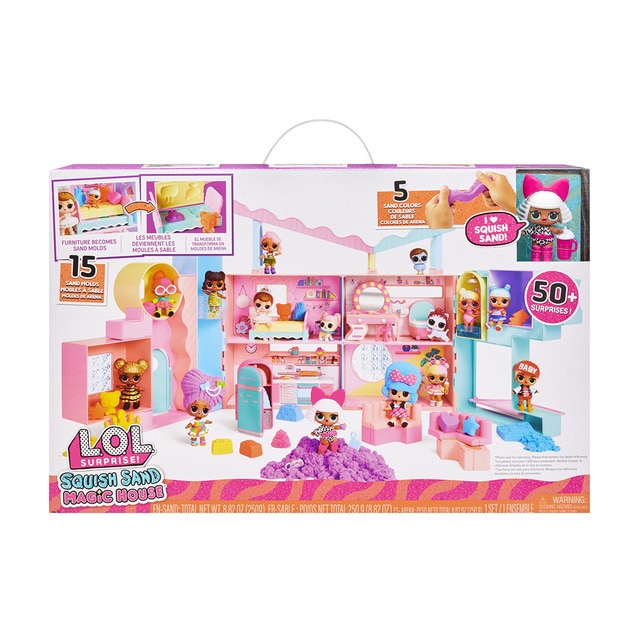 Casa Munecas Squish Sand con muneca L.O.L. Surprise Lol Surprise El Corte Ingles