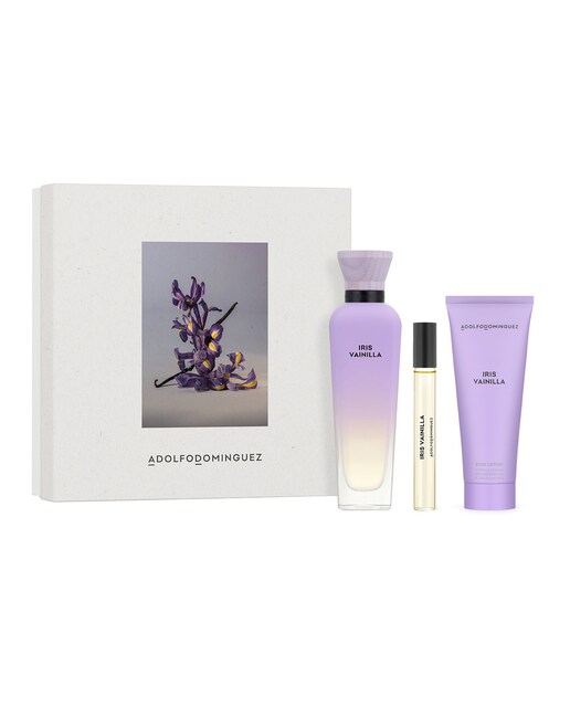 Adolfo Dominguez – Estuche de regalo Eau de Parfum Iris Vainilla Adolfo Dominguez.
