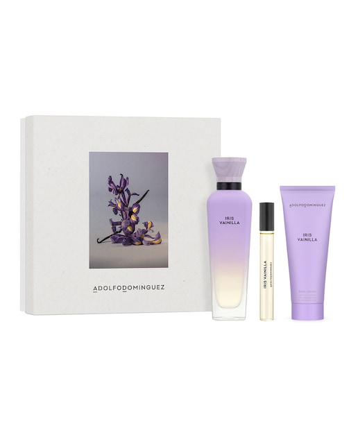 Adolfo Dominguez – Estuche de regalo Eau de Parfum Iris Vainilla Adolfo Dominguez.