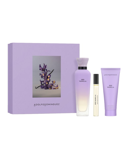 Adolfo Dominguez – Estuche de regalo Eau de Parfum Iris Vainilla Adolfo Dominguez.