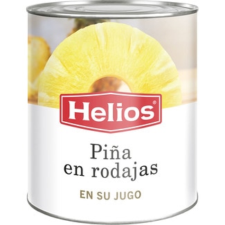 HELIOS Ananasscheiben im eigenen Saft Dose 490 g netto Abtropfgewicht