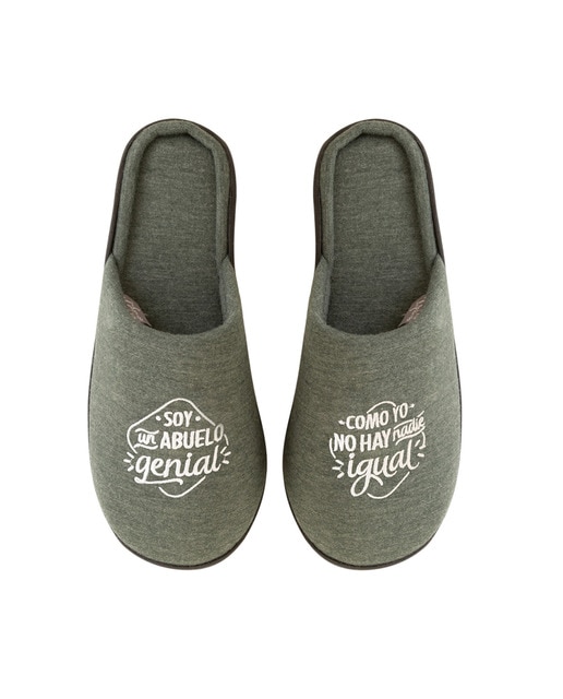 Zapatillas Abuelos Mr. Wonderful: Soy un abuelo genial ,como ya no hay nadie igual