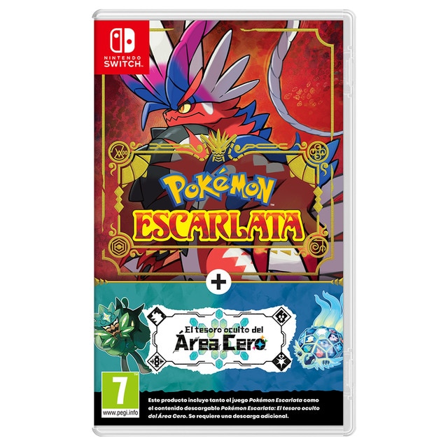 Pokemon Escarlata + Pase de Expansión Nintendo Switch