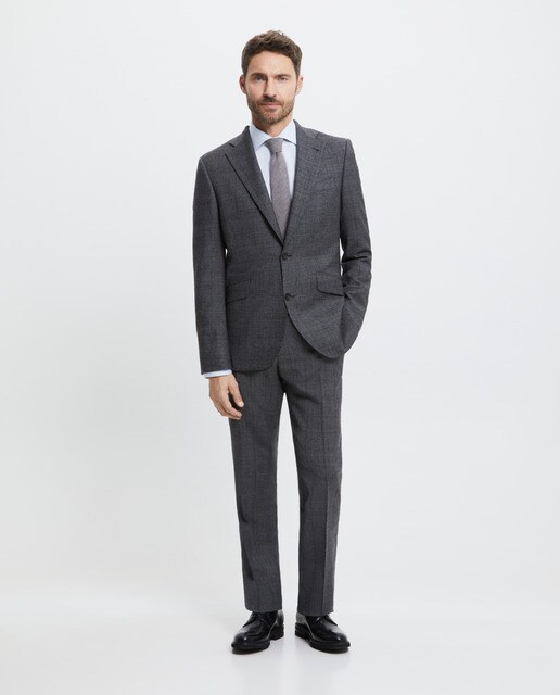 Traje de hombre cuadros