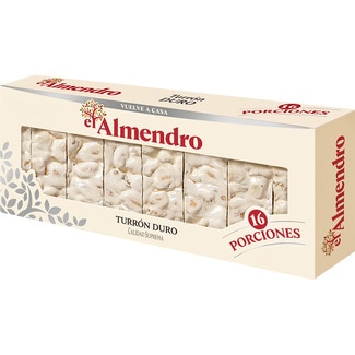 EL ALMENDRO Supreme Quality hard nougat portions (16 pieces) case 400 g