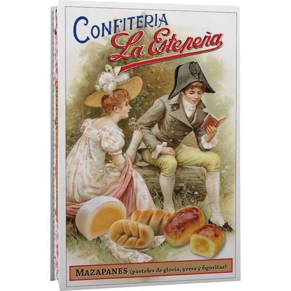 LA ESTEPEÑA surtido de mazapán (pasteles de gloria, yema y figuritas) estuche 330 g