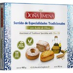 Selection of traditional specialities with olive oil case 400 g