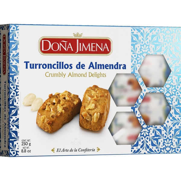 DOÑA JIMENA turroncillos de almendra estuche 250 g