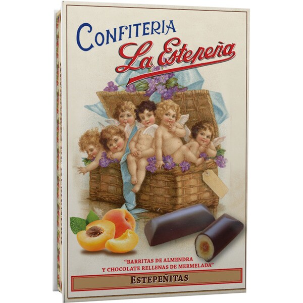 LA ESTEPEÑA estepeñitas barritas de almendra y chocolate rellenas de mermelada envase 300 g