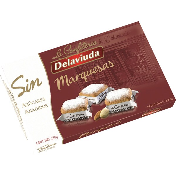 DELAVIUDA sin azúcar marquesas estuche 250 g