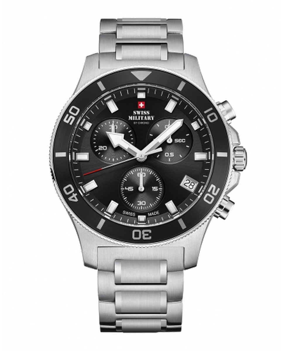Relogio Swiss Military Quartz Chronograph SM34067.10 1