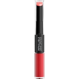 L'OREAL permanenter Lippenstift 2 Schritte Infalible 24 Stunden - 501: Timeless Red