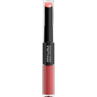 L'OREAL permanenter Lippenstift 2 Schritte Infalible 24 Stunden - 806: Infinite Intimacy