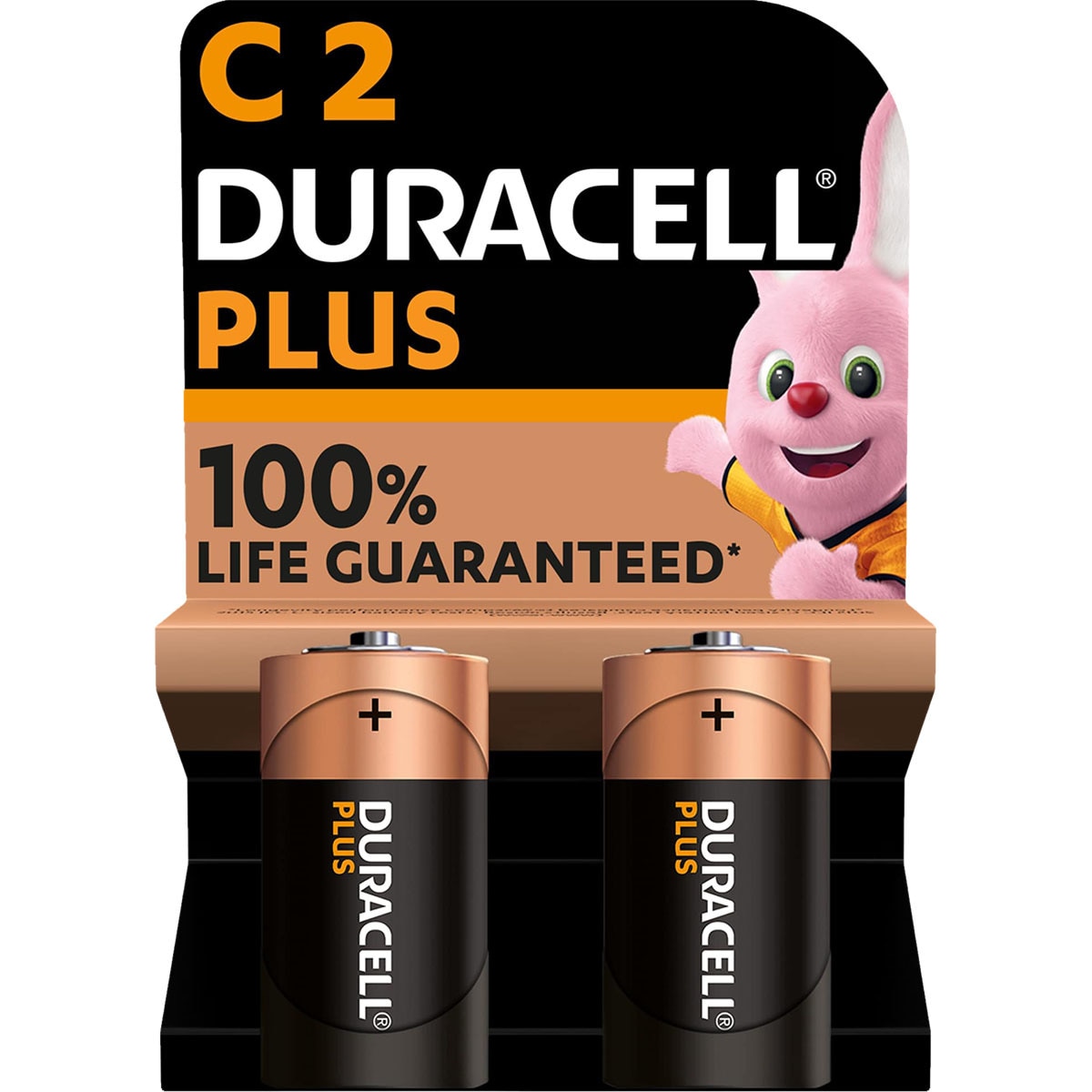 Duracell C Plus LR14/MN1400 – Pile Alcaline 4 Pezzi (2 Blister Da 2) Per Torce E Dispositivi Quotidiani