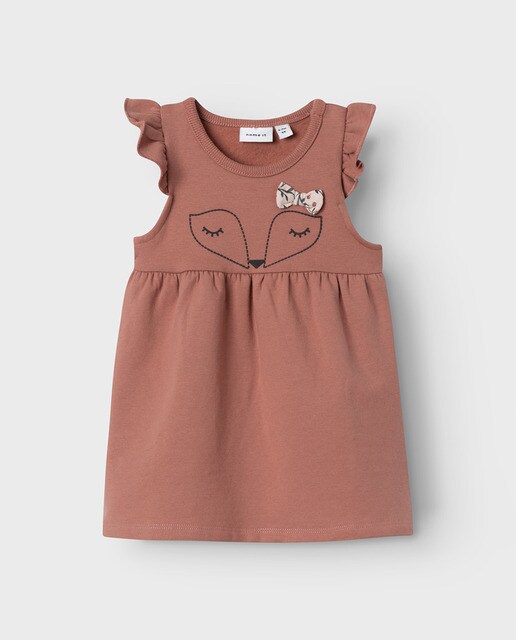 Vestido bebe niña con detalle