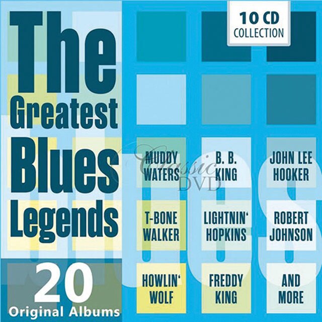 The Greatest Blues Legends Edicion Box 10 CD