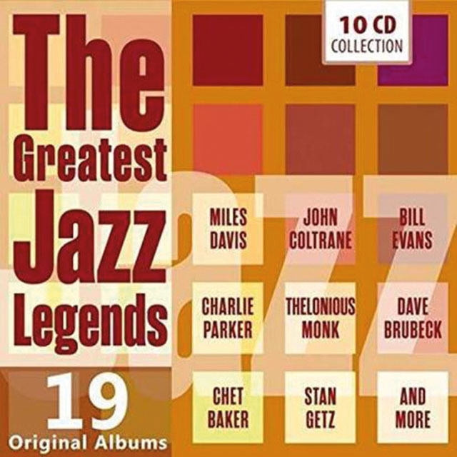 The Greatest Jazz Legends Edicion Box 10 CD