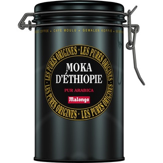 MALONGO café molido Moka D'Éthiopie lata 250 g