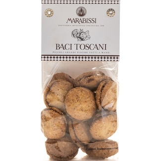 MARABISSI Galletas toscanas de avellanas con chocolate negro envase 160 g
