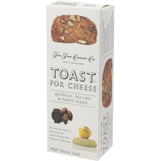 THE FINE CHEESE CO. tostas con membrillo y nueces estuche 100 g