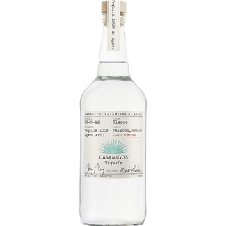 CASAMIGOS Weißer Tequilla 100% blaue Agave Flasche 70 cl