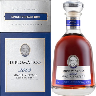 DIPLOMATICO ron single vintage 2008 botella 70 cl