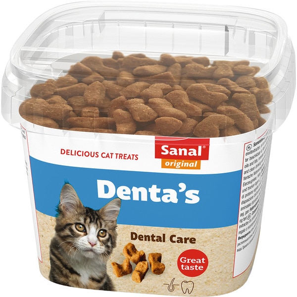 snack dental para gatos adultos bocaditos envase 75 g