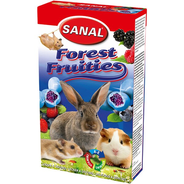 snacks para roedores Forest Fruities envase 50 g