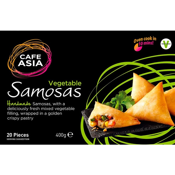 Mini Chamuças de Vegetais embalagem 400 g