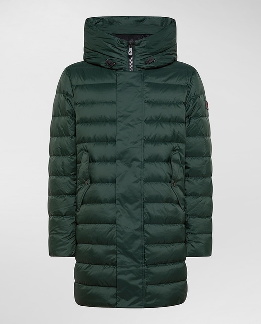 Parka de hombre con cremallera y 2 bolsillos