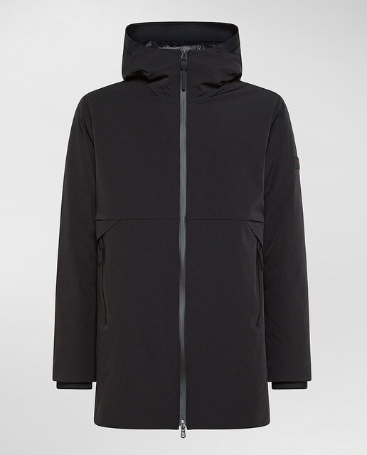 Chaqueta hombre con cremallera, 2 bolsillos y capucha