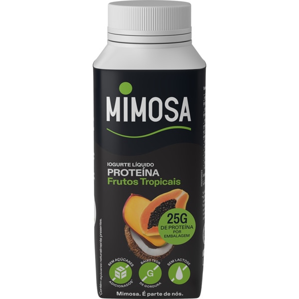 Iogurte Líquido Proteico de Frutas Tropicais embalagem 250 g