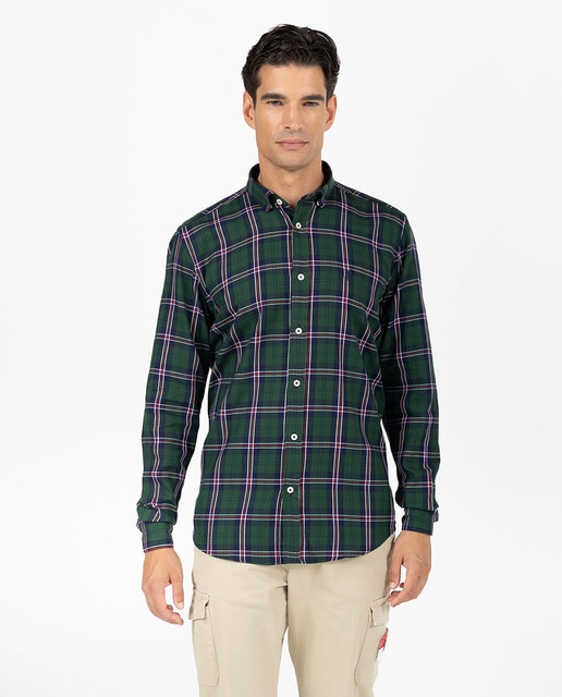 Chemise à carreaux discount homme