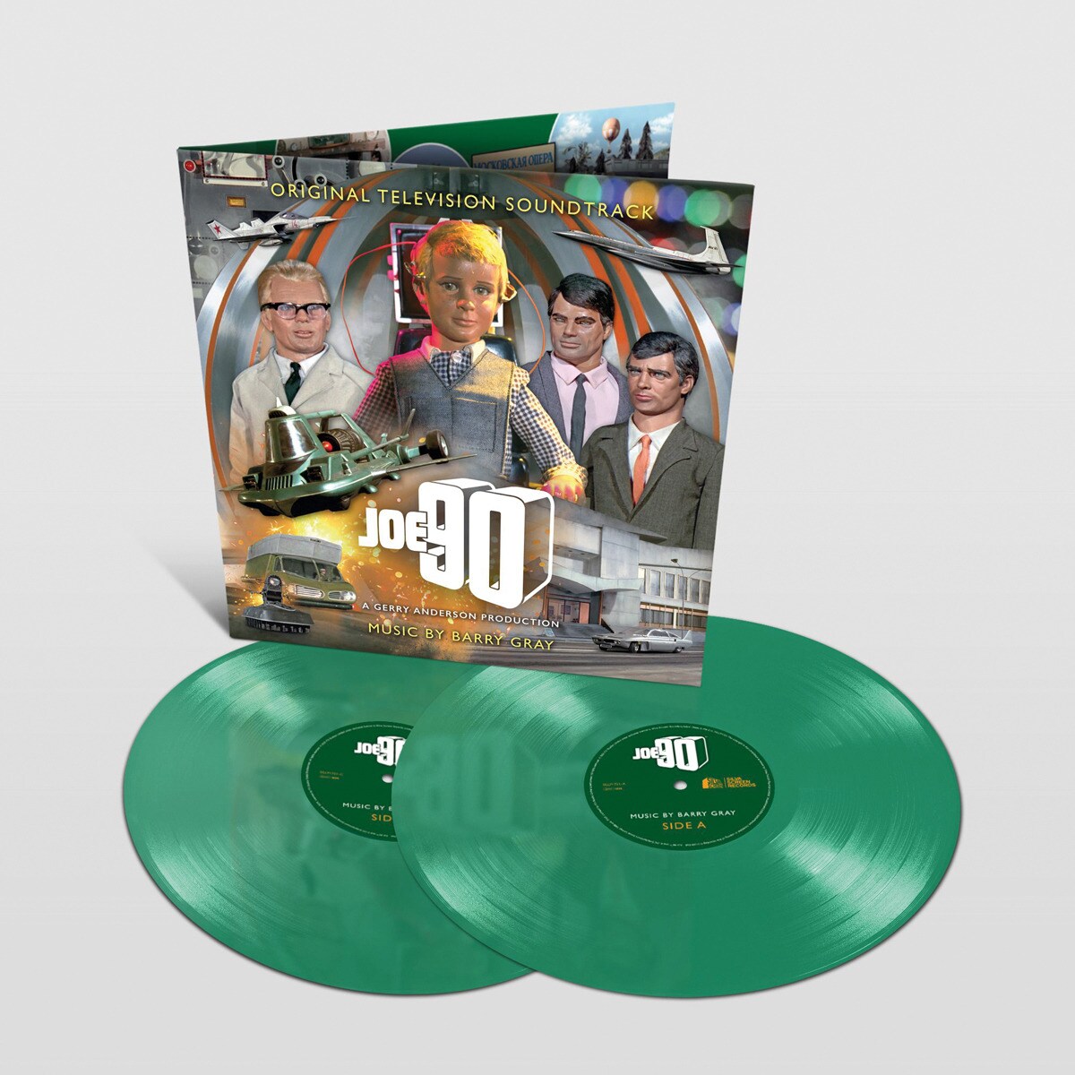 Joe 90 (Barry Gray) (Edición color) (LP-Vinil) Verde-2